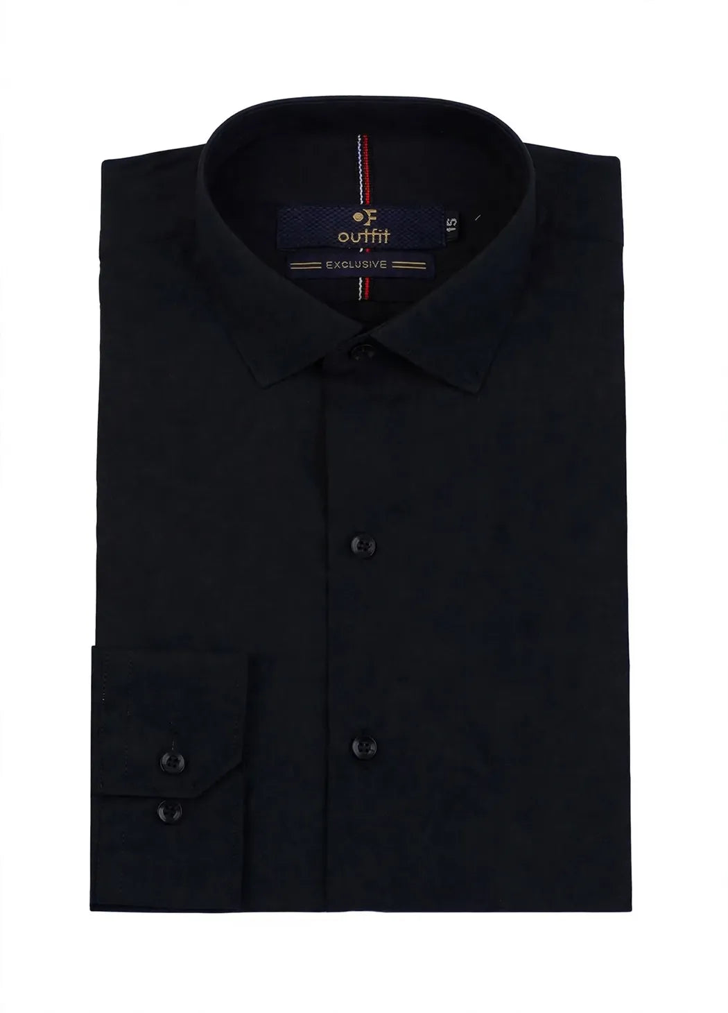 Black Smart Fit Dress Shirt