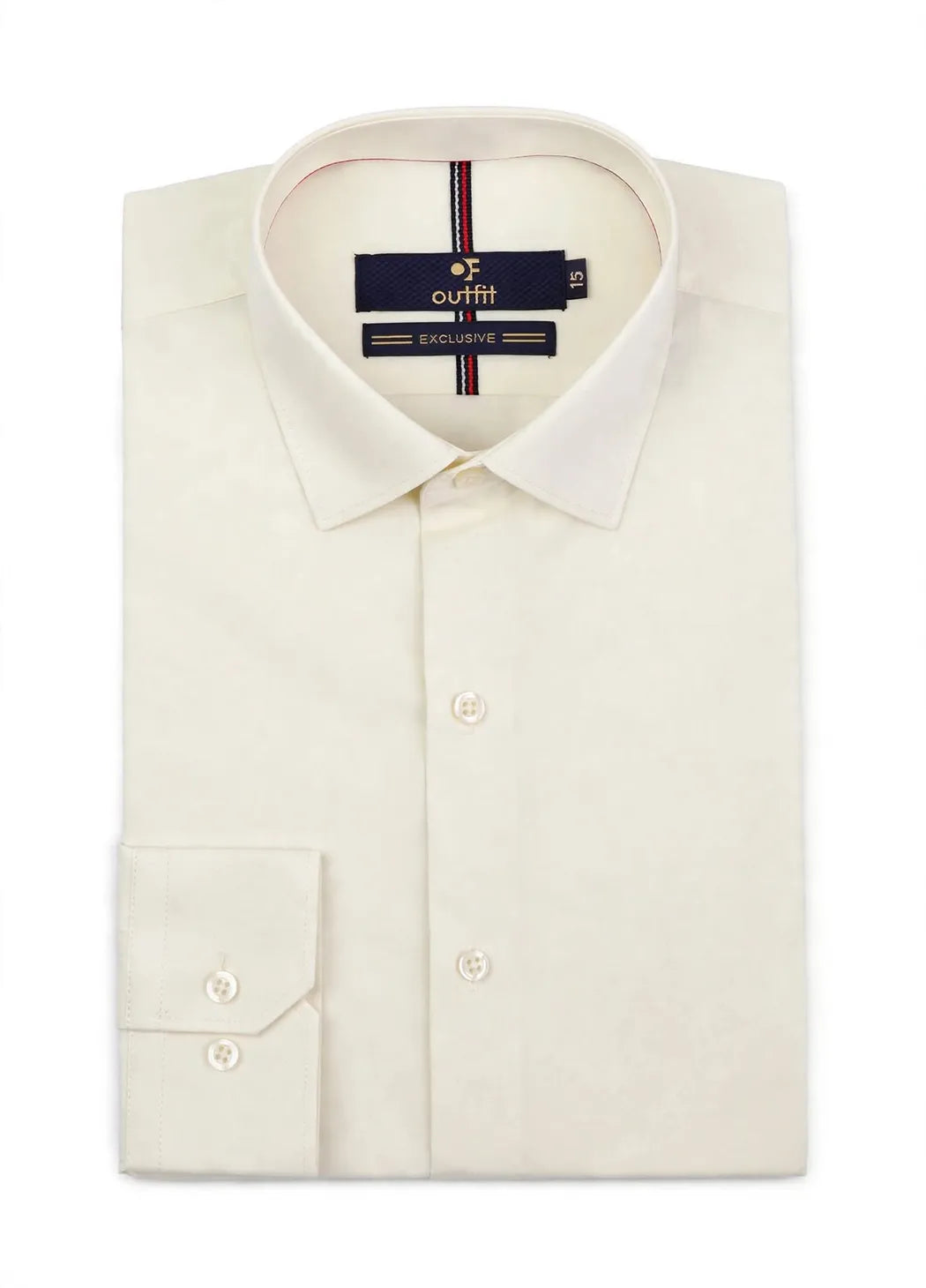 Off White Smart Fit Dress Shirt