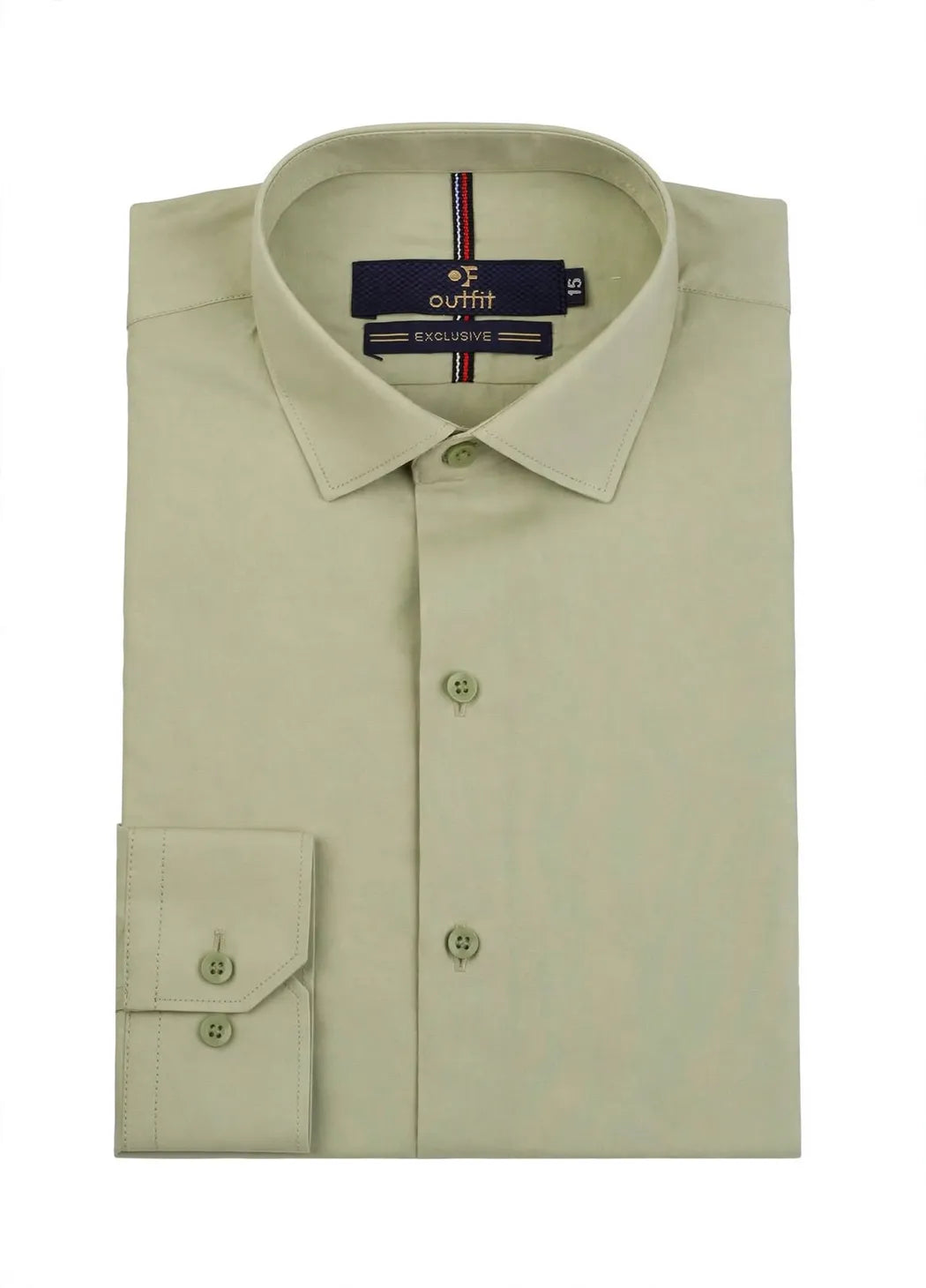 Sage Green Smart Fit Dress Shirt