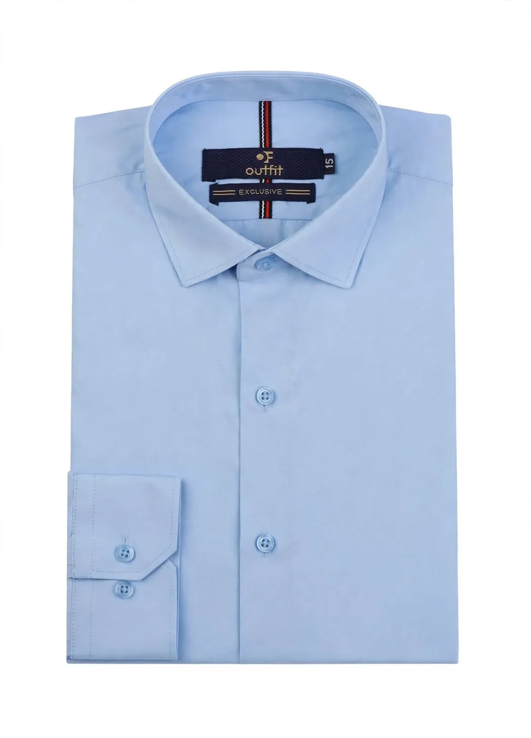 Sky Blue Smart Fit Dress Shirt